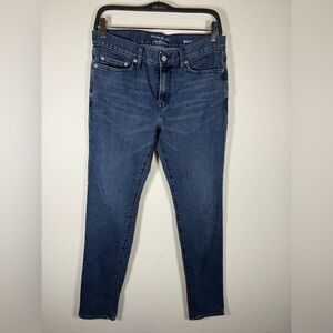 Banana Republic Traveler Jeans 30x30.5 Slim Fit Skinny Medium Wash Stretch